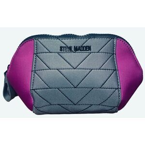 Steve Madden Quilted Makeup Bag